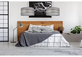 Lustră pe cablu CORAL 1xE27/60W/230V d. 40 cm gri