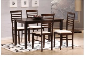 Set dining, MDF nuc/material bej, BRISBO 1+4