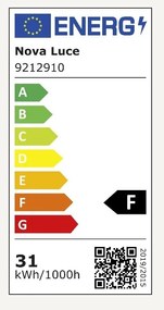 Lustra LED suspendata design circular ANDROMEDA