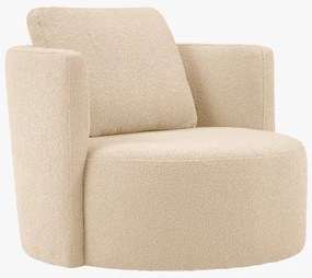 Fotoliu rotativ Bliss boucle L92 cm