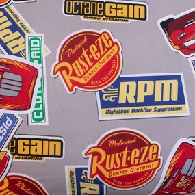 Lenjerie de pat pentru copii roșie din bumbac pentru pat de o persoană 140x200 cm Cars "Legend" – Jerry Fabrics