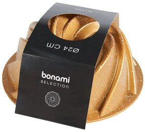 Formă de copt din aluminiu turnat Bonami Selection Rosa, auriu