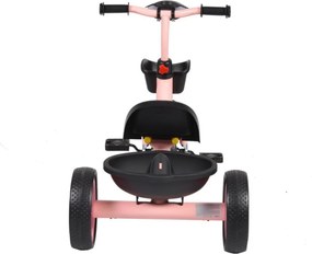 Tricicleta cu pedale NOVOKIDS™ Hawk Trike , Cu melodii si lumini, Doua cosulete pentru jucarii, Max 25 kg, Roti din cauciuc EVA, Cadru metalic, Far