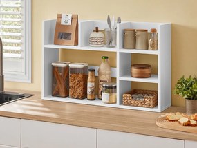 Raft pentru birou PRACTIC 80x50 cm, albă