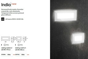 Spot LED incastrabil iluminat ambiental exterior IP65 INDIO 08W