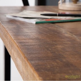 Consola industrial style Iron Craft mango natur, 115cm