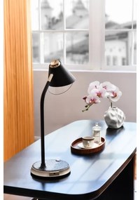 Immax 08971L - Lampă de birou LED reglabilă FINCH LED/9W/12/230V maro/auriu