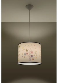 Lustră pe cablu pentru copii Sollux SL.1423 OWLS 1xE27/15W/230V d. 40 cm