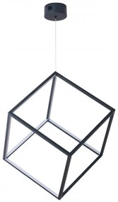 Lustra LED dimabila design modern geometric Strange 44cm black ZZ AZ3183