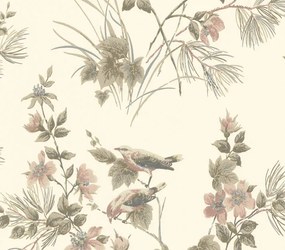 Tapet Rosemore, Natural Luxury Bird, 1838 Wallcoverings, 5.3mp / rola