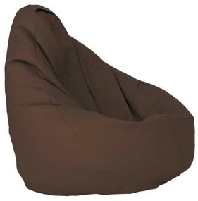 Fotoliu puf copii, Nirvana Light Pufrelax, Material Piele ecologica - Chocolate