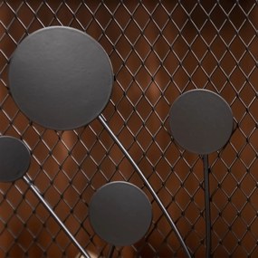 HOMCOM Paravan Antiscantei pentru Semîneu, Pliabil, Usa Magnetica, din Metal Otel, Negru, 125 x 80 cm Pliabil Magnetica | Aosom Romania