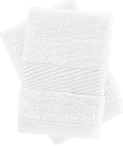 Prosoape albe 2 buc. din bumbac din frotir 30x30 cm Anti-Bacterial – Catherine Lansfield