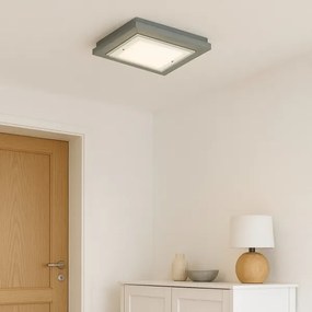 Plafonieră Argon 7269 TABOR, 2x E27/15W/230V, 32x32 cm, gri
