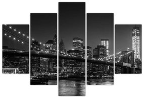 Tablou cu podul Brooklin în New York (150x105 cm)