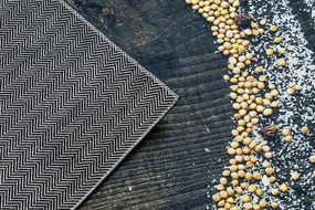 ANDRE 33150 covor lavabil Condimente, bucatarie, anti-alunecare - maro / bej