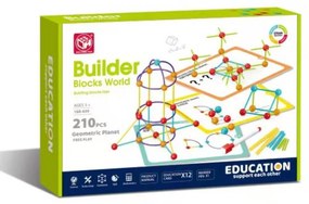 SET DE CONSTRUCTIE STEAM - FORME 3D (210 PIESE) - BUFNITEL (188-639)