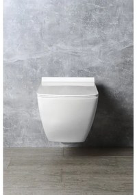 Isvea - Capac WC PURITY SoftClose, alb