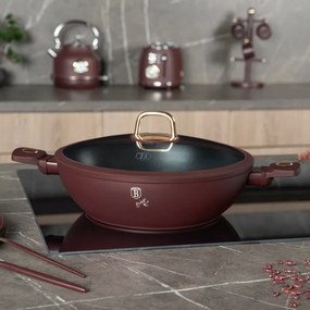 BerlingerHaus Wok cu capac Leonardo 30 cm