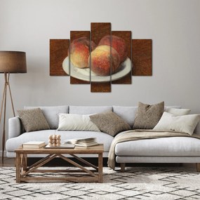 Tablou - Henri Fantin-Latour, Three Peaches on a Plate, reproducere (150x105 cm)