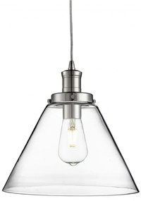 Lustra / Pendul design modern Pyramid crom/clar 3228CC SRT