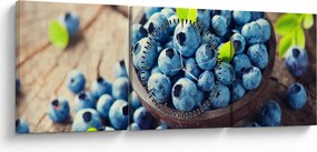 Tablou - Afine (cu ceas) (90x30 cm)
