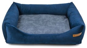 Pat albastru-gri închis pentru câini 85x105 cm SoftBED Eco XL – Rexproduct