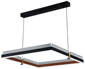 Lustră LED dimabilă pe cablu LED/100W/230V 3000-6500K + telecomandă