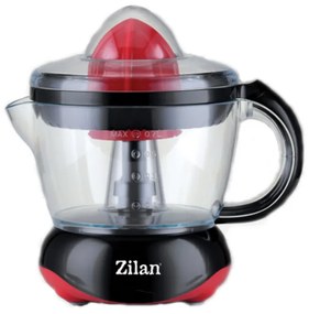 Storcator citrice ZILAN ZLN-7825,Negru/Rosu Capacitate 0.7L, Cana gradata, Functie reverse, Putere 25W.