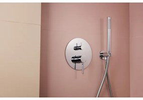 Set de duș cu baterie ascunsă KFA Armatura 5039-501-00 MOZA crom lucios