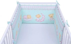 Set 2 aparatoare laterale patut Sleepy Little Bear Turquoise 018