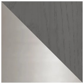 Cuier de perete gri din lemn masiv de plop Flip – Umbra