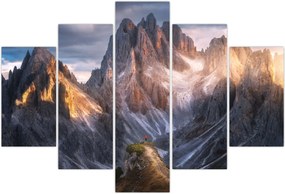 Tablou - Panoramă de munte (150x105 cm)