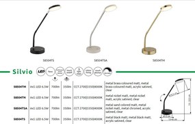 Veioza/Lampa de masa LED minimalista SILVIO