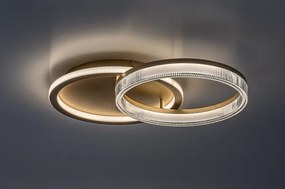 Rabalux 71472 - Plafonieră LED dimabilă RIVONA, LED 22W, 230V, 3000-6500K, 53,5 x 35 cm, cu telecomandă
