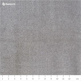 Colțar extensibil variabil cu spațiu pentru depozitare Melart Louise, gri deschis