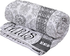 Pilota Alcam Paris microfibra matlasata, 200x220 cm, 250g/mp