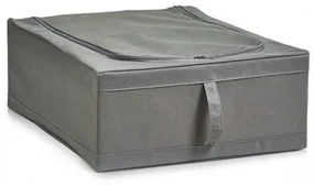 Organizator textil pliabil cu fermoar, Vlies Small Gri, L55xl44xH19 cm