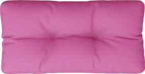 vidaXL Pernă de paleți, roz, 70x40x12 cm, material textil