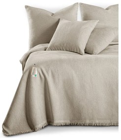 Cuvertură bej din janilie 220x240 cm Talo – Filumi