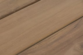 Măsuță de cafea din lemn masiv de teak, 180×70×40 cm, „Kayu"