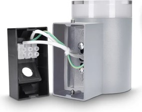 Brilagi - Aplica LED RGBW de exterior pentru perete MATERA 1xGU10/4,8W/230V gri IP54