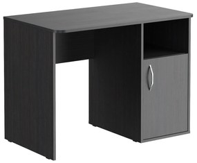 Birou calculator 100 x 60 x 75 cm, lemn negru