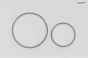 Clapeta de actionare Geberit Sigma20 alb mat