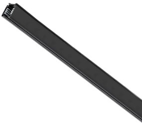 Șină 150 cm neagră pentru șină trifazată