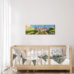 Tablou - Brussels (cu ceas) (90x30 cm)