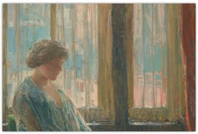 Tablou - Childe Hassam, The New York Window, reproducere (90x60 cm)