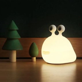 Lampă LED RGB tactilă reîncărcabilă dimabilă pentru copii MegaLight MOMO MOON LED/5V