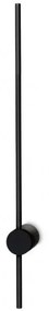 Aplica de perete LED moderna design liniar ESSENCE AP 11W NERO
