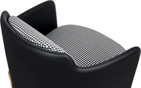 Fotoliu modern ultra confortabil Black-Gold
